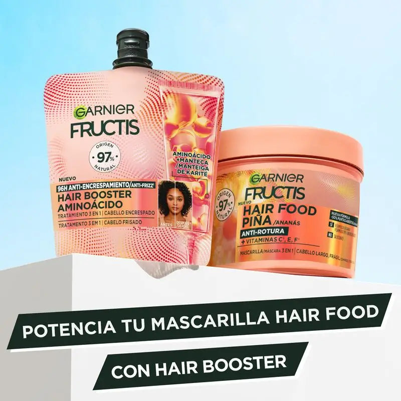 Garnier Hair Booster Amino Acid 3-In-1 Treatment For 96H Anti-Frizz*.