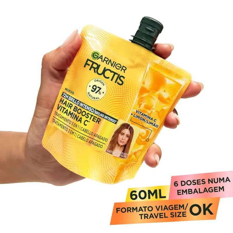 Garnier Hair Booster Vitamin C* 3-In-1 Treatment For 72H Hair Shine**