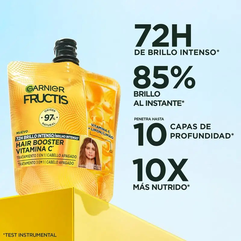 Garnier Hair Booster Vitamin C* 3-In-1 Treatment For 72H Hair Shine**