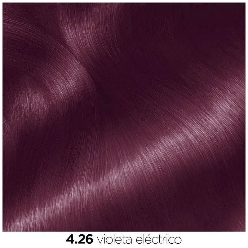 Garnier Olia Permanent Colouring Ammonia Free, Pleasant Smelling With Natural Floral Oils - Bold Violet Electric 4.26