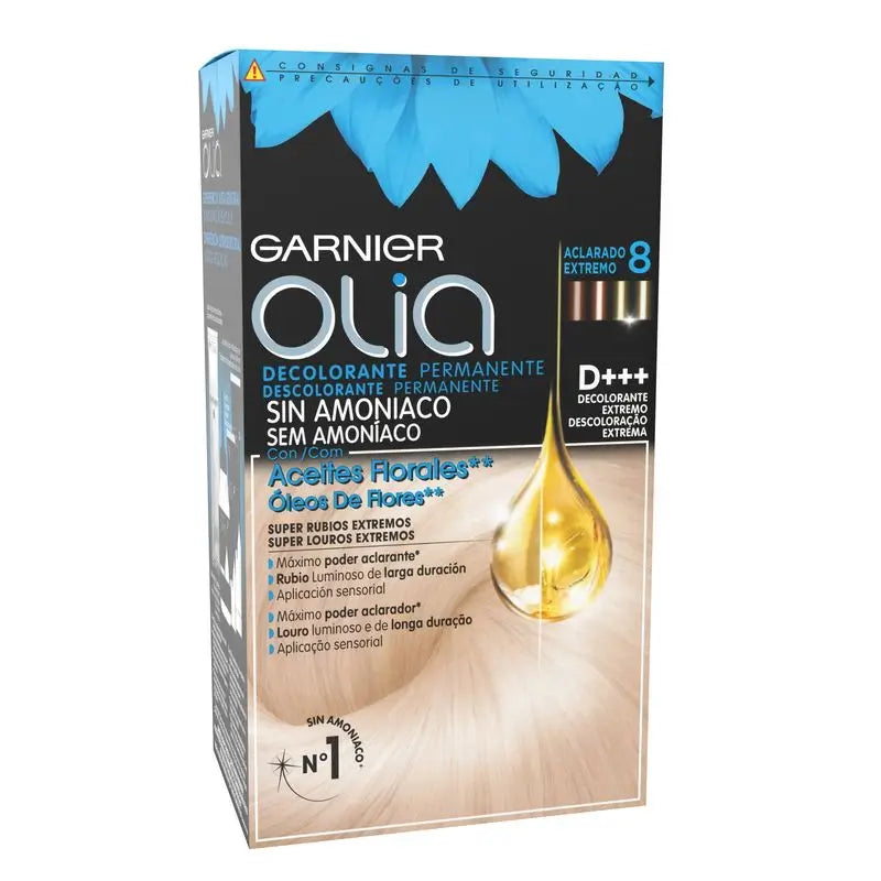 Garnier Olia Ammonia-Free Permanent Colouring Agent With Natural Floral Oils - Extreme Colouring Agent D+++