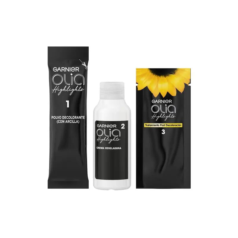 Garnier Olia Highlights Ammonia-Free Permanent Colouring With Natural Floral Oils - Brown Tone