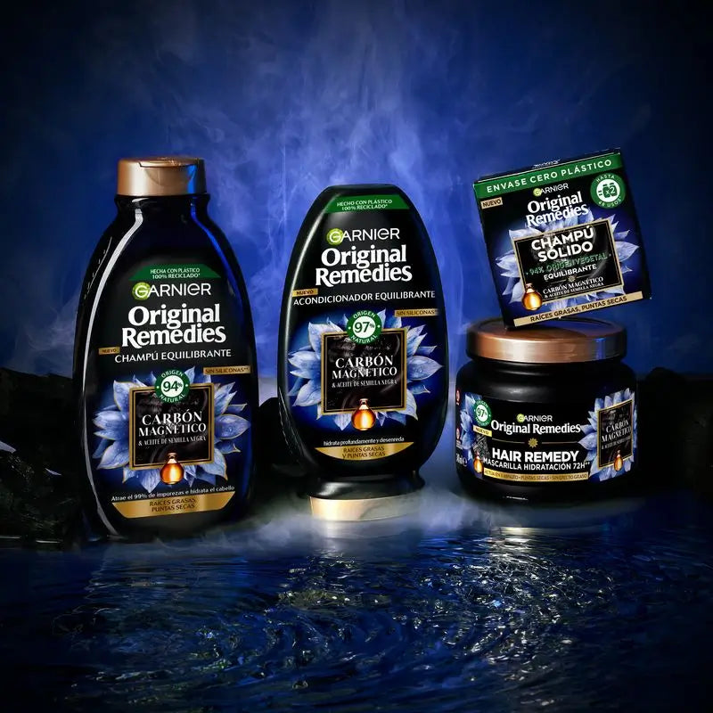 Garnier Original Remedies Magnetic Charcoal Balancing Shampoo