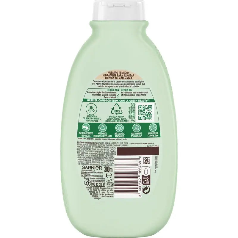 Garnier Original Remedies Almond Milk Shampoo Normal Hair Lacking Moisture - 300 Ml