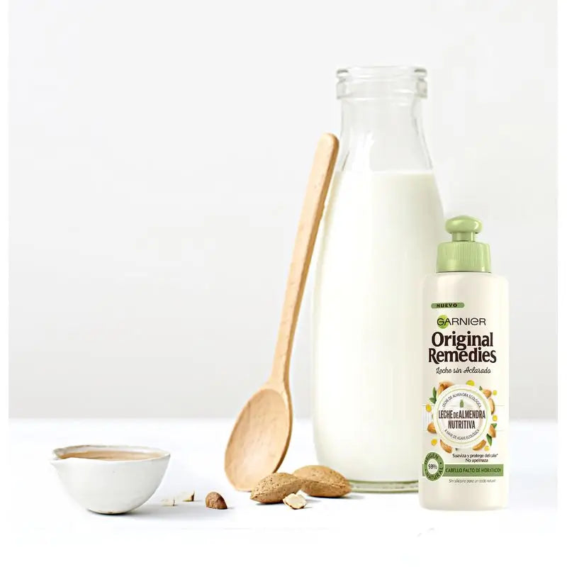 Garnier Original Remedies Nourishing Almond Milk Cream Oil Hair Normal, Fine & Moisture Deficient Hair - 200 Ml