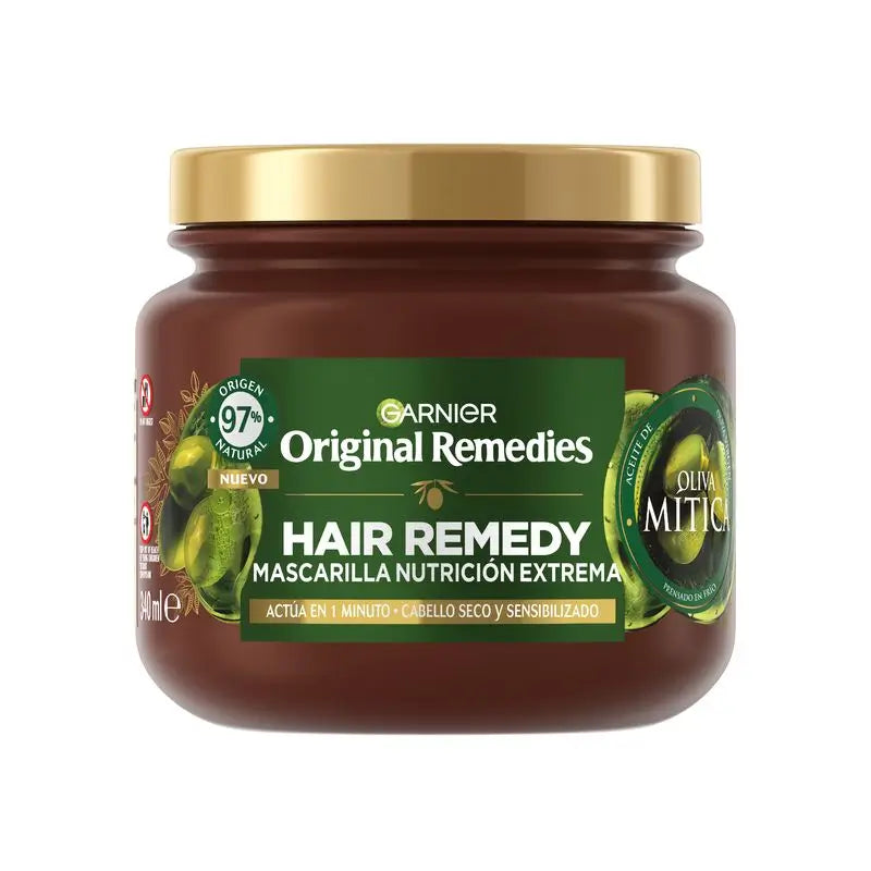 Garnier Original Remedies Extreme Nourishing Hair Remedy Mask With Olive Oil, 340Ml