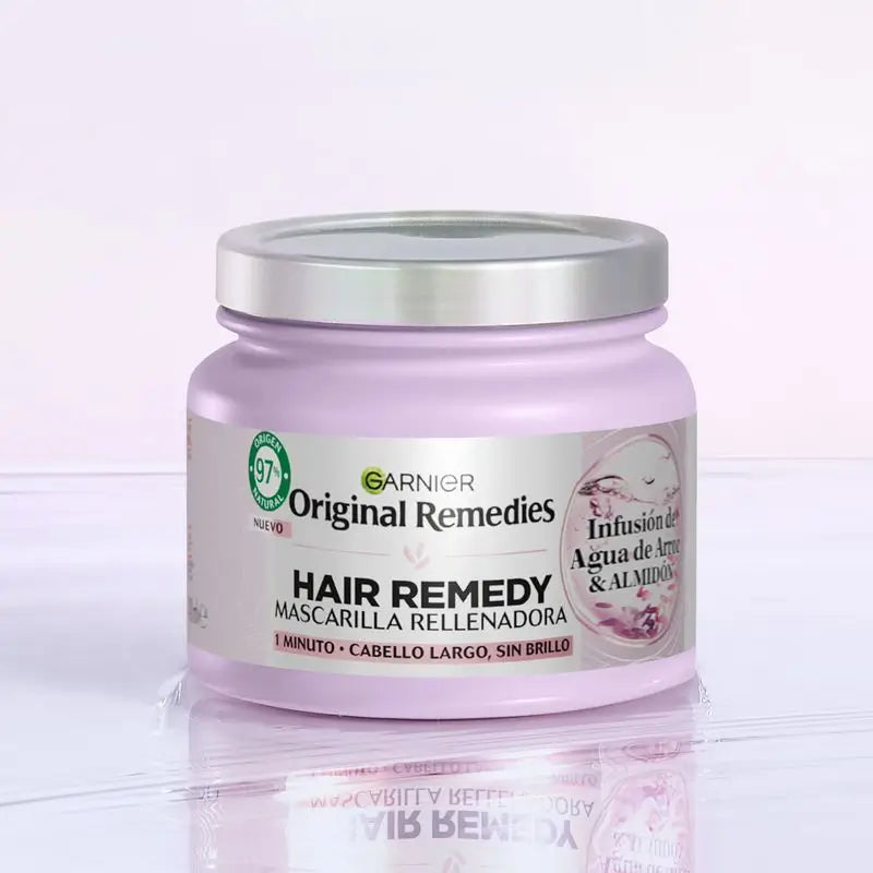 Garnier Original Remedies Rice Water Infused Replenishing Mask for Long, Shiny Hair