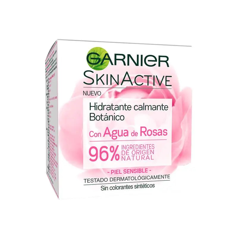 Garnier Skin Active Botanical Range Soothing Moisturiser With Rose Water 50 Ml