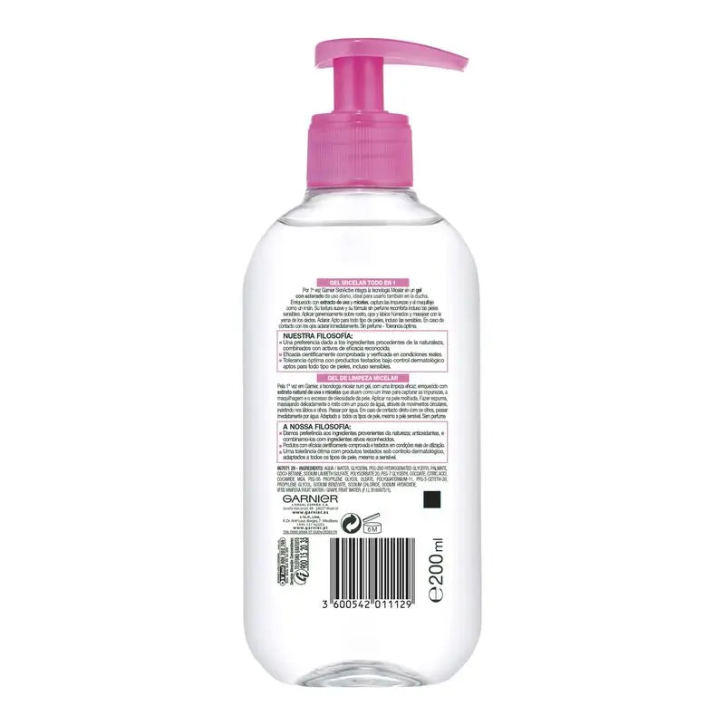 Garnier Skin Active All In One Micellar Gel- 200 Ml