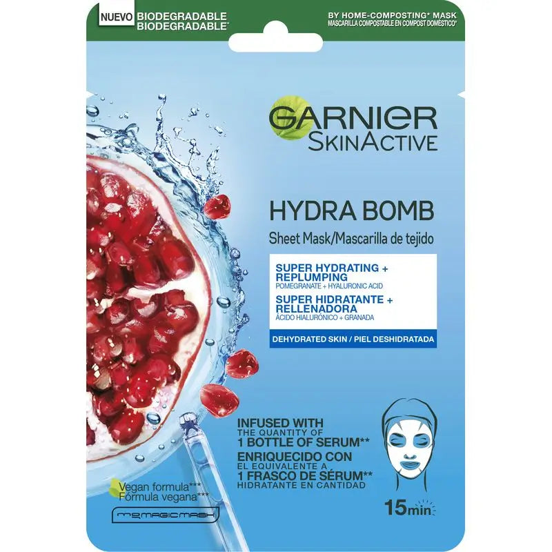 Garnier Skin Active Mask Tissu Hydra Bomb Revitalising Moisturising Tissue Mask