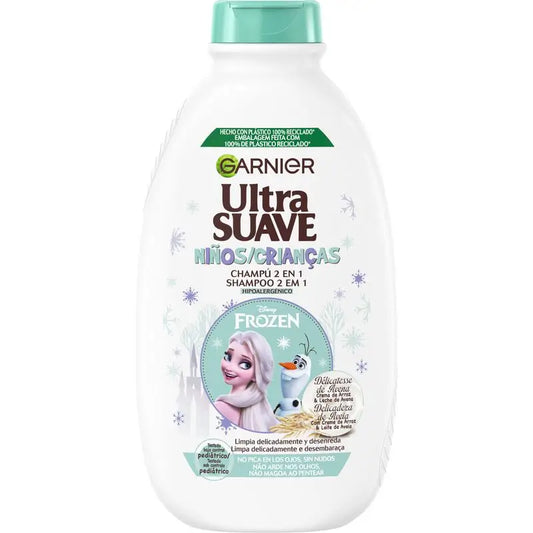 Garnier Ultra Gentle Oatmeal Delicatesse 2 In 1 Children's Shampoo - For Sensitive Hair