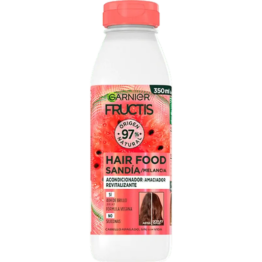 GarnierFructis Hair Food Watermelon Revitalising Conditioner For Dull, Lifeless Hair 350 Ml