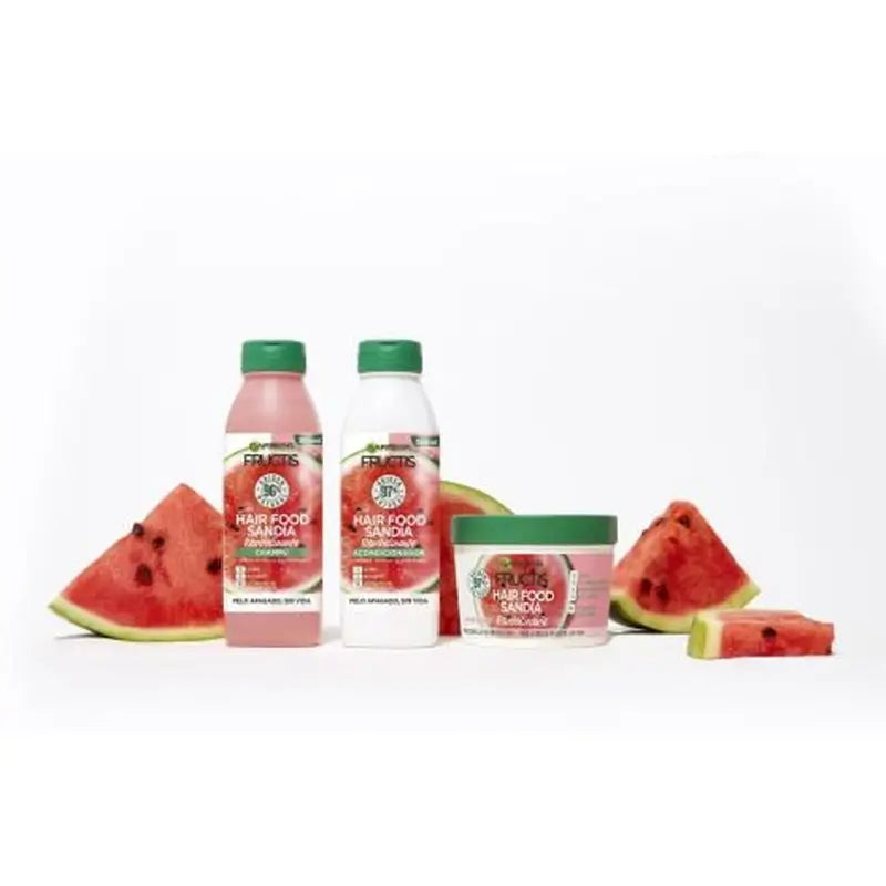 GarnierFructis Hair Food Watermelon 3 In 1 Revitalising Mask For Dull, Lifeless Hair 400 Ml