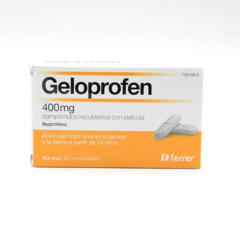 Geloprofen 400 mg, 20 Film-coated Tablets