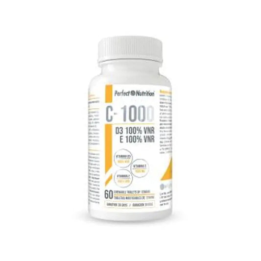 Gen Professional Vitamina C-1000 + Vit. E + Vit. D3  60Comp. 