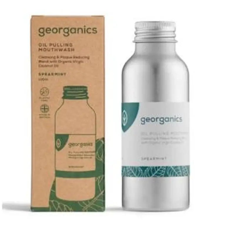 Georganics Enjuage Bucal Con Aceite Hierbabuena 100Ml. 