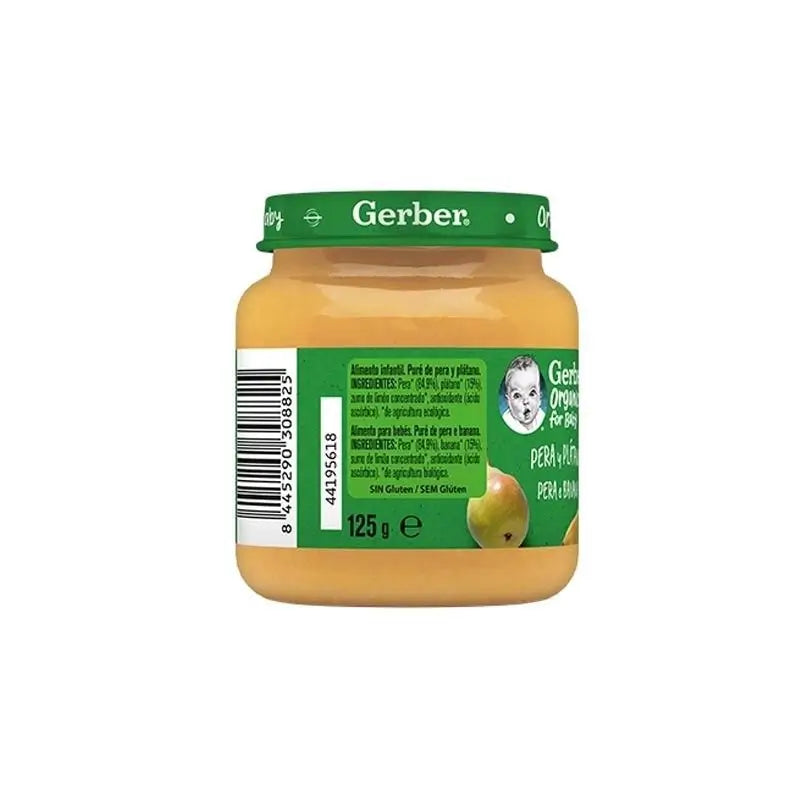 Gerber Tarrito Organic Pera Platano