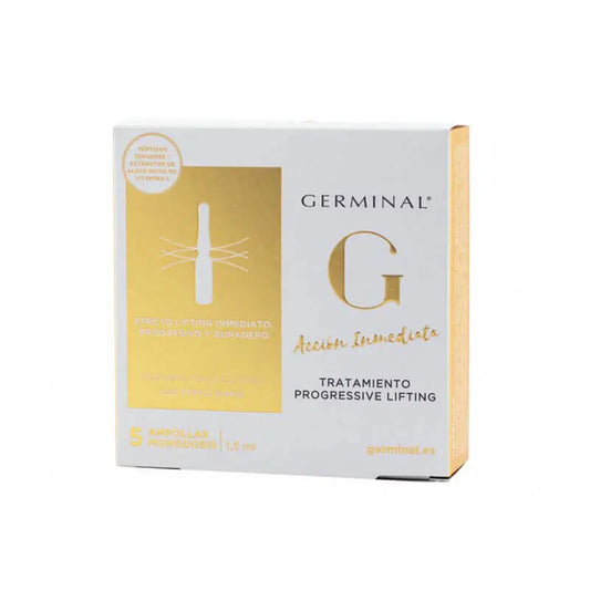 Germinal Accion Inmediata Tratamiento Progressive Lifting 5 Ampollas x 1,5 ml