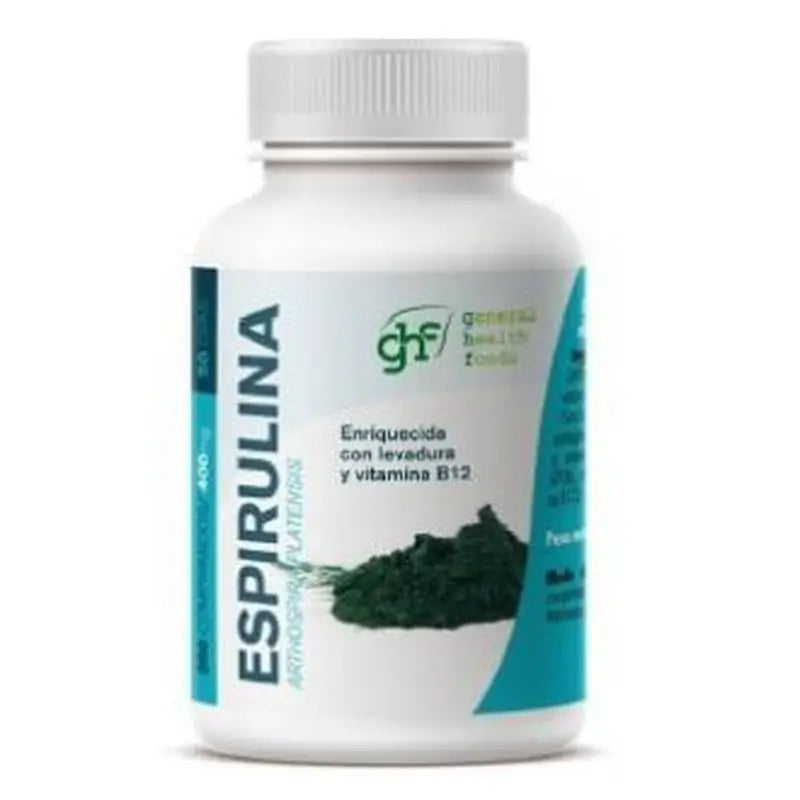 Ghf Espirulina 400Mg. 200 Comprimidos