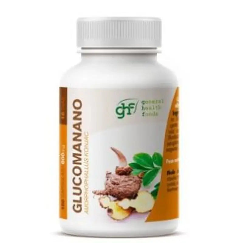 Ghf Glucomanano 600Mg. 100 Cápsulas