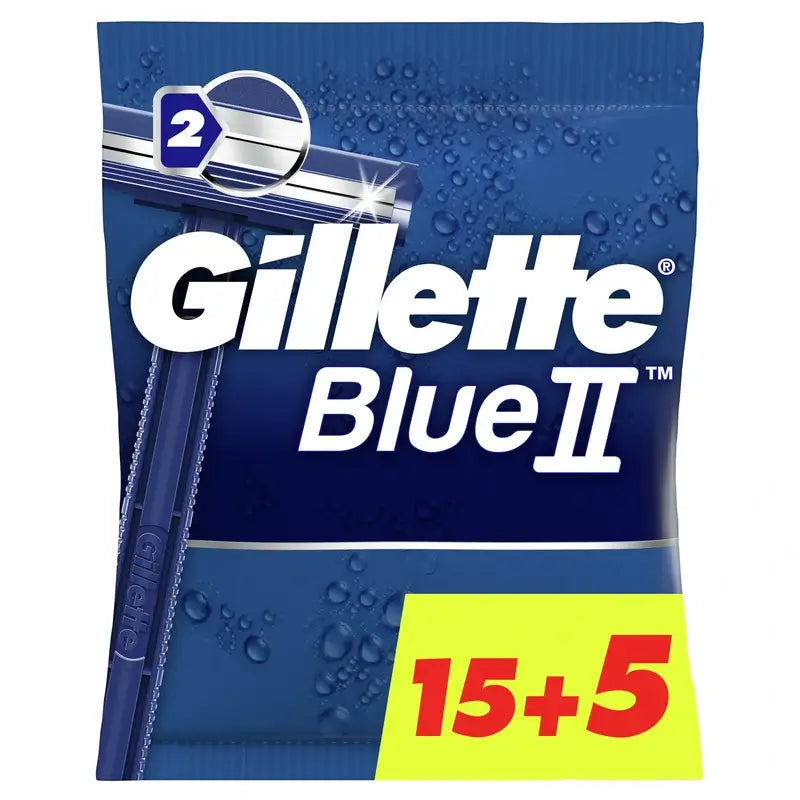 Gillette Blueii Men's Disposable Razors , 20 pcs.