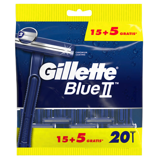 Gillette Blueii Men's Disposable Razors , 20 pcs.