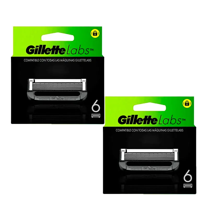 Gillette Labs Refills , 6 x 2 pcs.