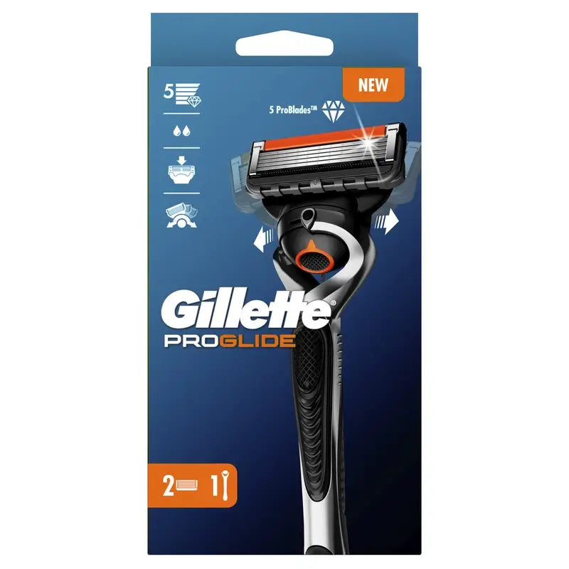 Gillette Proglide Men's Razor , 1 handle + 1 refill