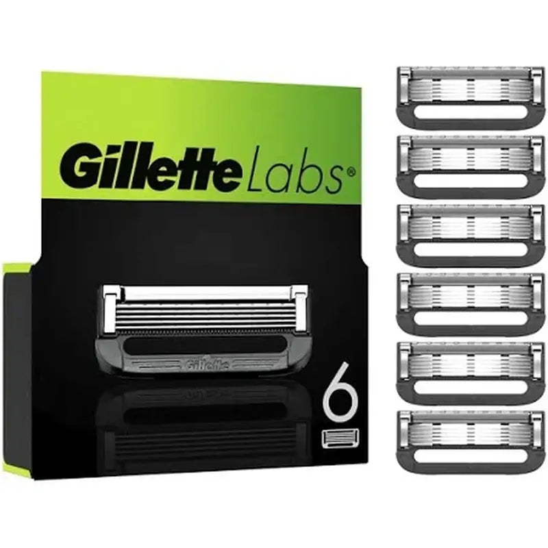 Gillette Labs Refills, 6 pcs.