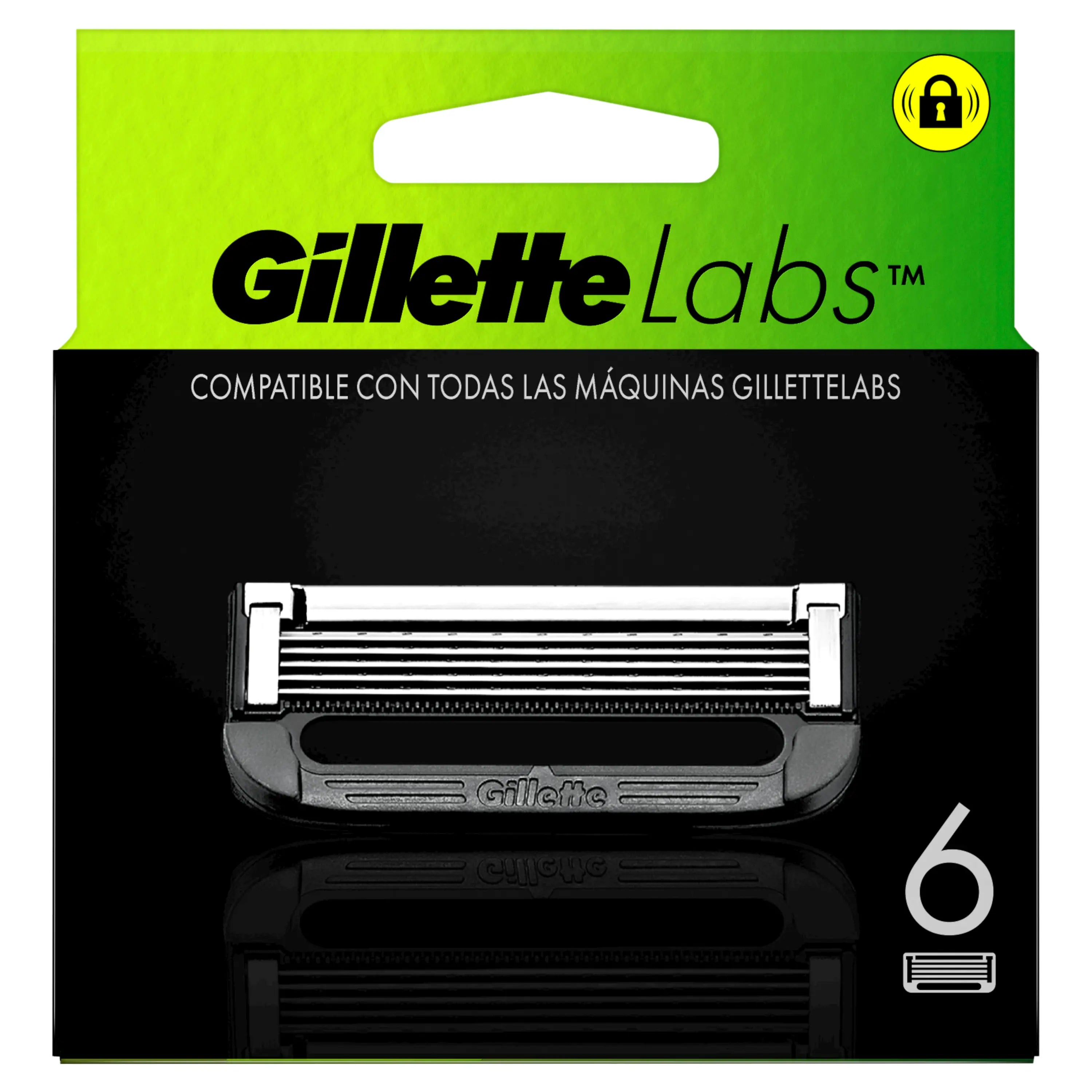 Gillette Labs Refills, 6 pcs.