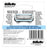 Gillette Skinguard Sensitive Fusion Handle Compatible Refills, 4 pcs.