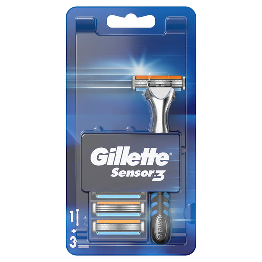 Gillette Sensor3 Men's Razor , 3 pcs.