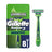 Gillette Sensor3 Sensitive Men's Disposable Safety Razors Lubricating Strip, 8 pcs.