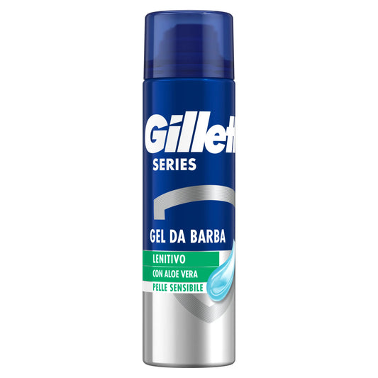 Gillette Series Soothing Shave Gel With Aloe Vera , 200 ml