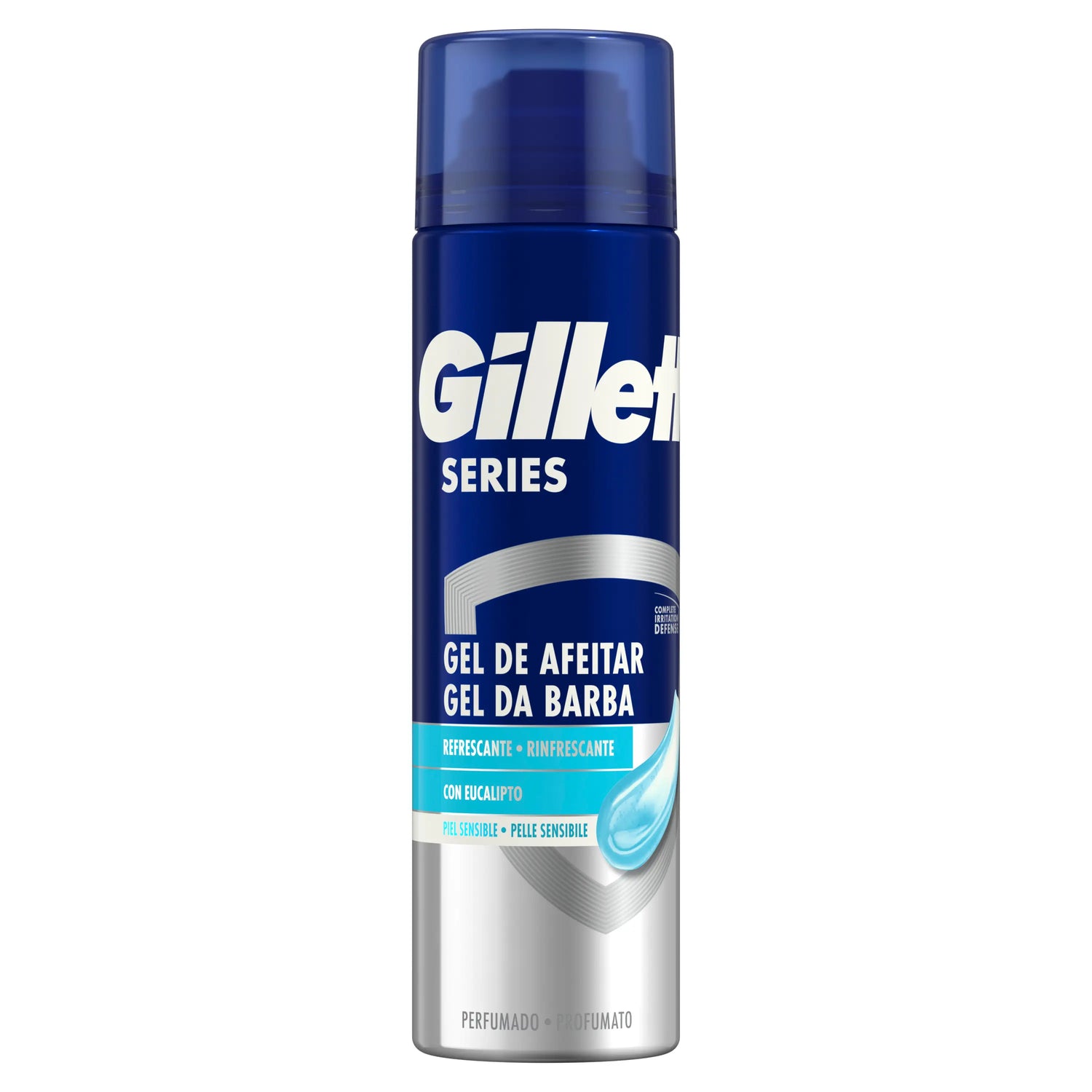 Gillette Series Men's Refreshing Eucalyptus Shave Gel , 200 ml