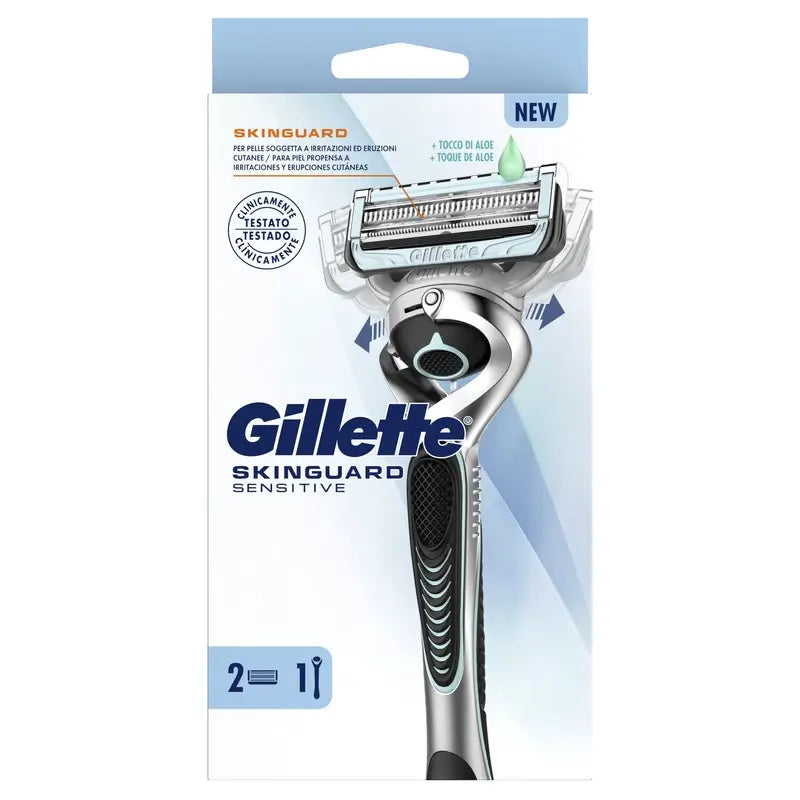 Gillette Skinguard Sensitive Flexball Razor , 1 handle + 1 refill