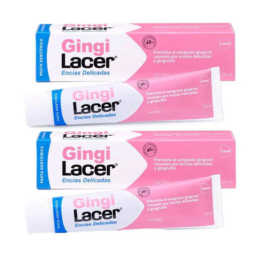 Gingilacer Duplo Toothpaste, 2 x 125 Ml