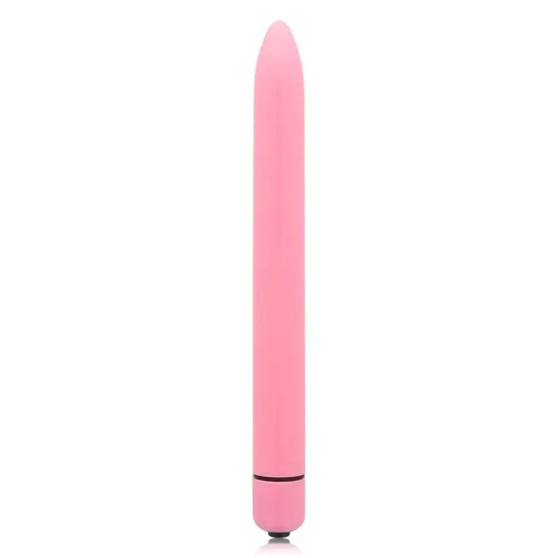 Glossy Slim Vibrador Rosa