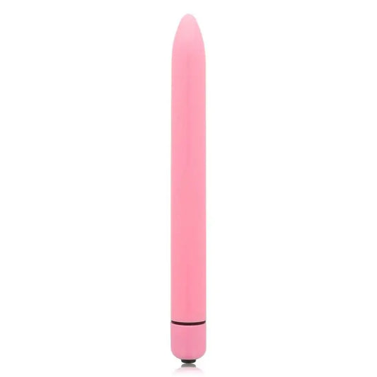 Glossy Slim Vibrador Rosa