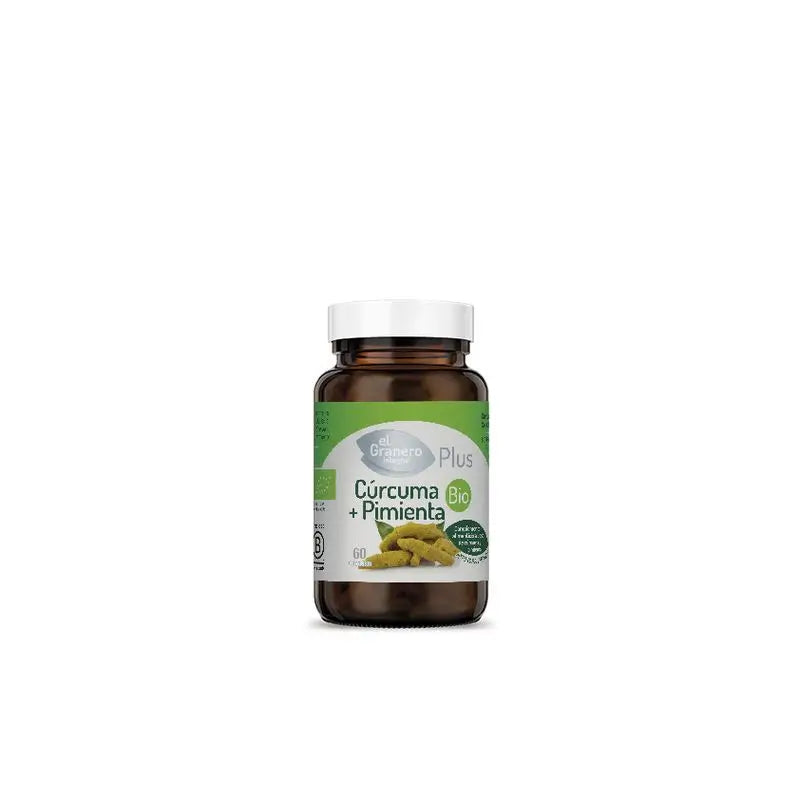 Granero S Curcuma + Pimienta Bio , 60 cápsulas de 440 mg