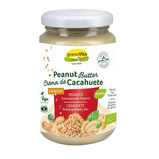 Granovita Crema Cacahuete Crujiente Bio , 350 gr