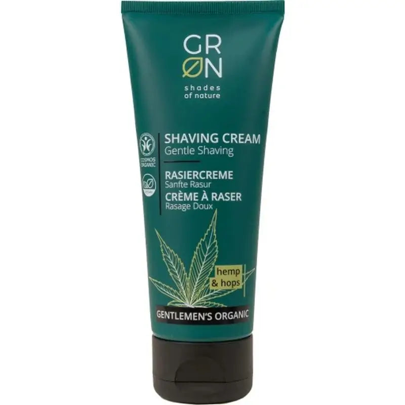 Grn Shaving Cream Hemp & Hops 75Ml.