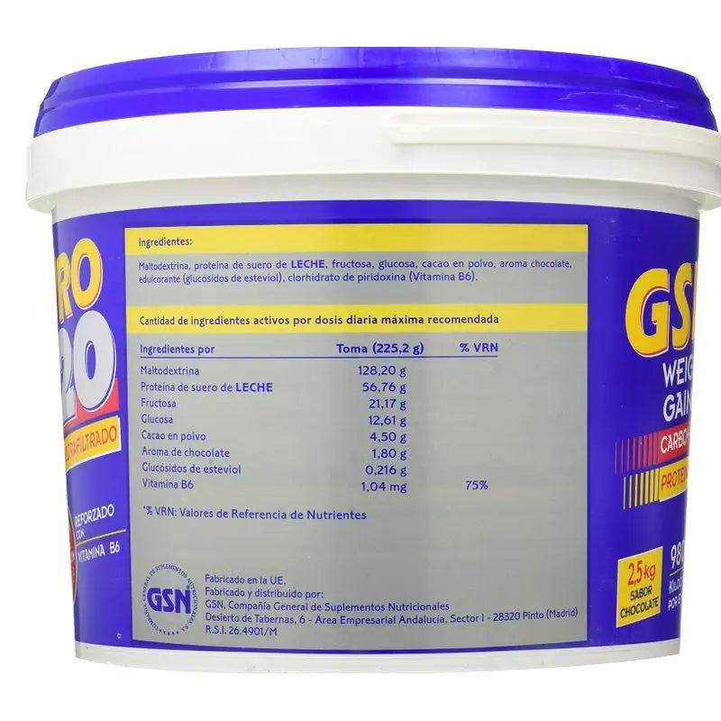 Gsn Gsn-Pro 150 Chocolate Flavour 1,5Kg.