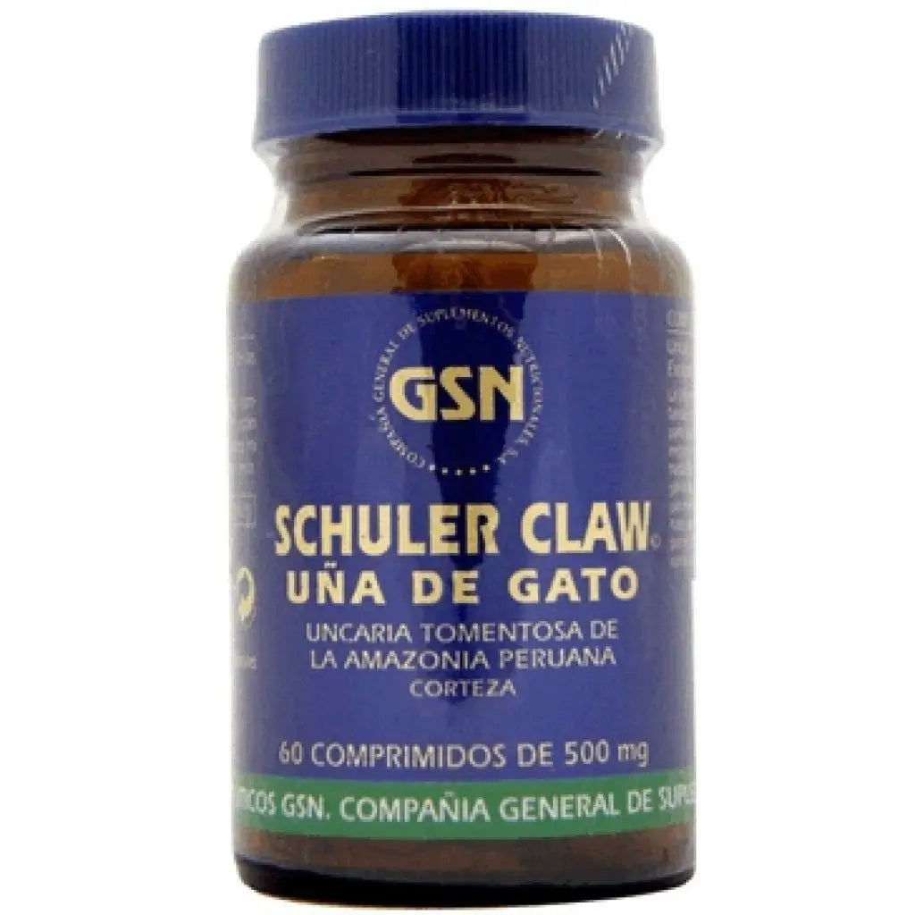 Gsn Schuler Claw 500 Mg Cat's Claw, 60 Tablets