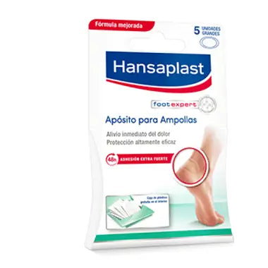 Hansaplast Ampollas Hidrocoloide Talla Grande 5 unidades