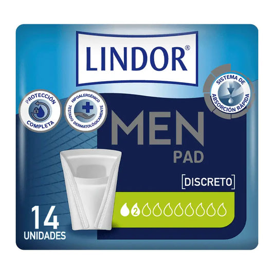 Lindor Men Pad Normal 2 Drops