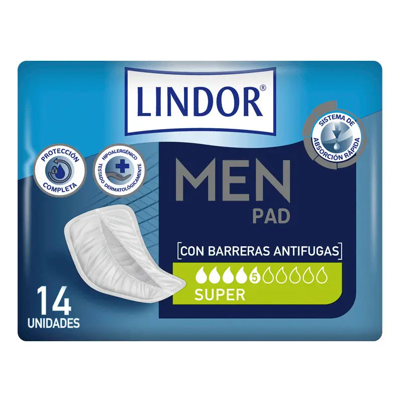 Lindor Men Pad Super 5 Drops