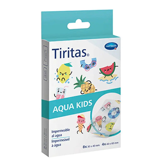 Tiritas Aqua Kids Surtido 2 Tamaños 12 unidades