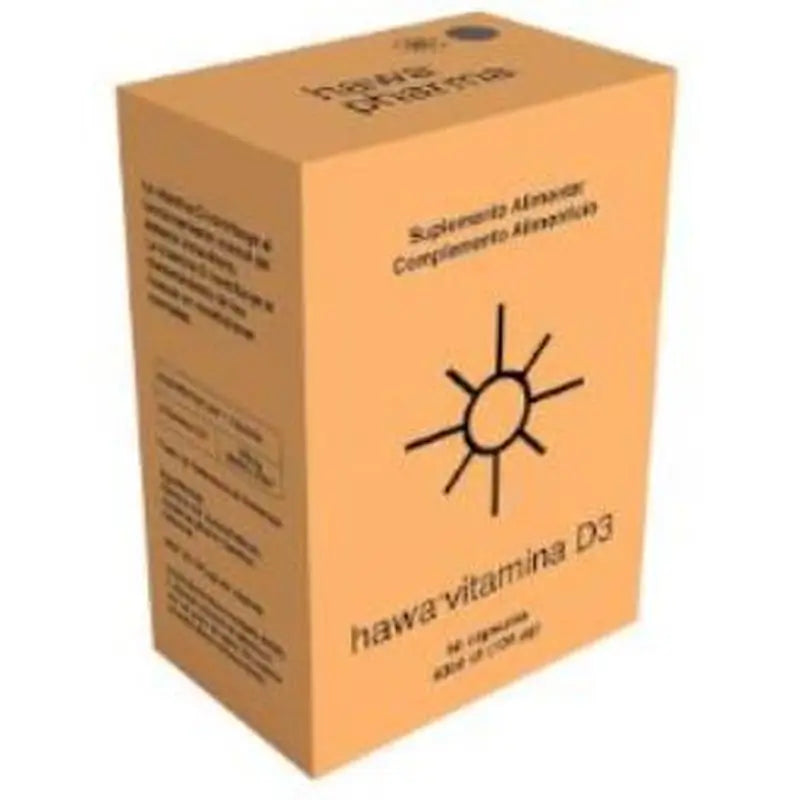 Hawa Pharma Hawa Vitamina D3 4000Ui 60 Cápsulas 