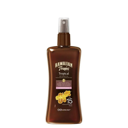 Hawaiian Tropic Oil Spray Spf15, 200Ml